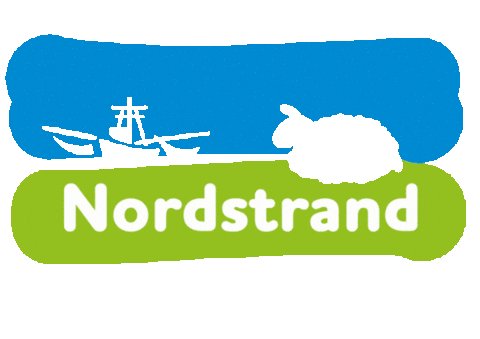 Nordseeliebe Sticker by Nordstrand Tourismus