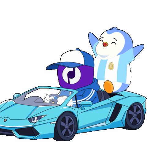 Latin America Car Sticker by Pudgy Penguins