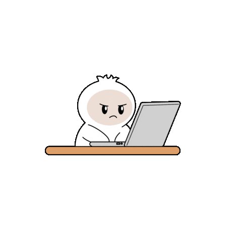 Mad Type Sticker by okdstudio