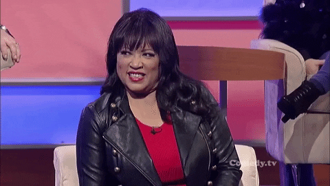 jackeeharry giphygifmaker thinking blink eww GIF