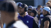 College Football Hug GIF by Northwestern Athletics