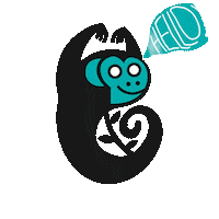 greenmonkeysv green monkey healthyfood greenmonkey Sticker