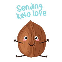 Avocado Love Sticker by Keto-Mojo
