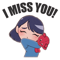 Happy I Love You Sticker by Holler Studios