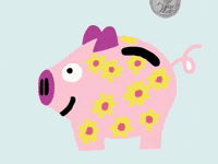 Money Pig GIF by Barbara Pozzi