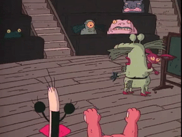 nickrewind nicksplat aaahh real monster GIF