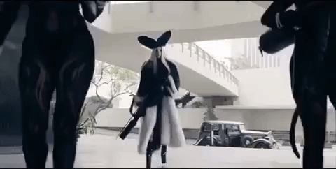 bow and arrow guy GIF by Lady Gaga