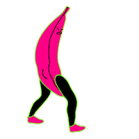 G1 Banan Sticker by Gorilla