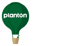 Plant-Based Travel Sticker by planton