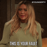 Tv Land This Is Your Fault GIF by YoungerTV