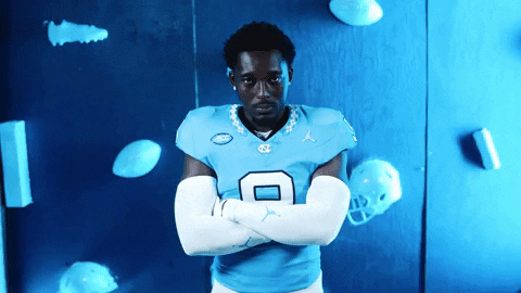 North Carolina Football GIF by UNC Tar Heels