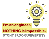 Innovation Genius Sticker by Stony Brook University