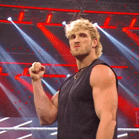 Logan Paul Raise Fist GIF by WWE