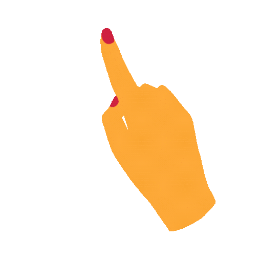 Hand Rotate Sticker