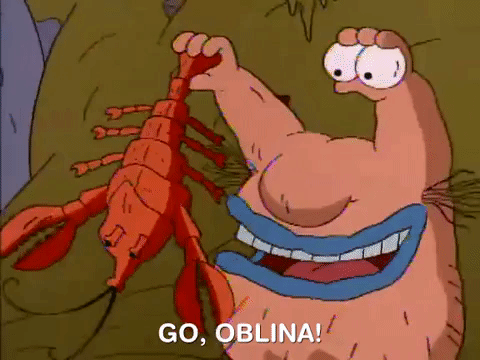 nickrewind giphydvr nicksplat aaahh real monsters giphyarm041 GIF