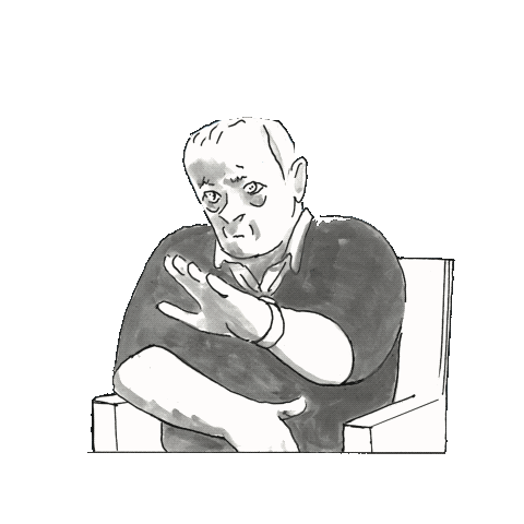 Calm Down Get It Together Sticker