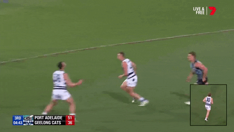 power hit GIF by Port Adelaide FC