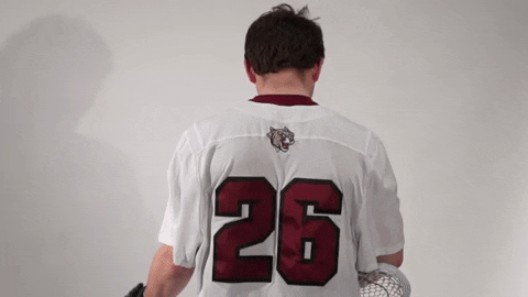 Mens Lacrosse Roll Pards GIF by Lafayette Leopards