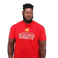 Kansas City Chiefs Football Sticker by Jack Stack Barbecue