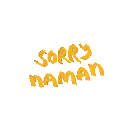 Sorry Sticker
