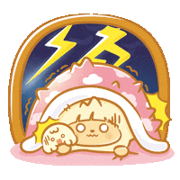 Summer Lightning Sticker