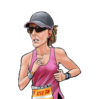 Marathon Running Run Sticker by eBibs