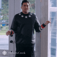 Schitts Creek Sigh GIF by CBC