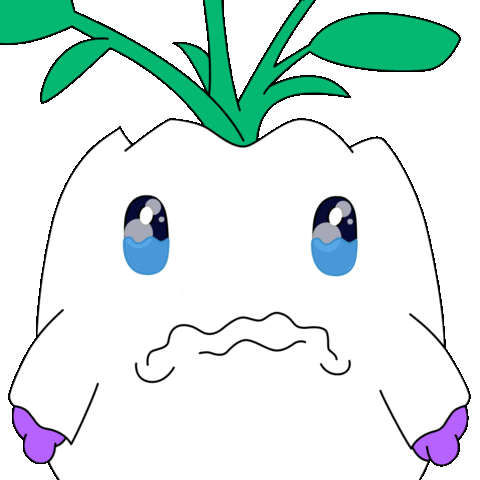 Sad Cry Sticker by Magic Eden