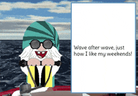 Water Skiing Summer GIF
