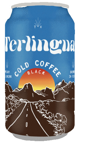 TerlinguaCoffee coffee texas caffeine austin Sticker