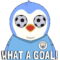 Manchester City Football Sticker by Pudgy Penguins