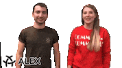 ALEX-Berlin fun yeah team clap Sticker