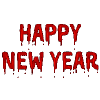 Happy New Year Sticker