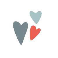 emilysaibara hearts 4th of july fourth of july 4thofjuly Sticker