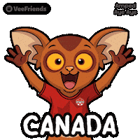 Excited World Cup Sticker by VeeFriends