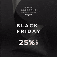 GrowGorgeous black friday discount early access grow gorgeous GIF