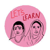 Arzoodles school women girls education Sticker