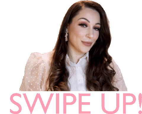 Swipe Up Sticker by Maria Malki Cosmetics