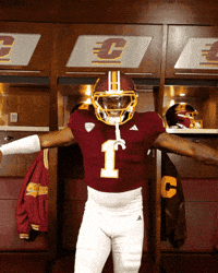 Central Michigan University Kota GIF by Central Michigan Football