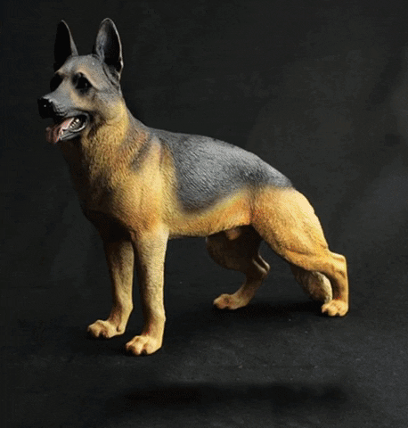 iLoveMyPet giphyupload german shepherd gifts german shepherd figurine german shepherd statue GIF