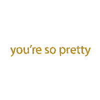 Glitch Youre So Pretty Sticker by mehro music
