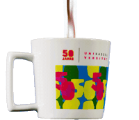 Coffee Cup Sticker by Universität Kassel