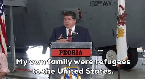 Illinois Refugees GIF by GIPHY News