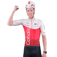 Vanbilsen Celebrating Sticker by Team Cofidis - #CofidisMyTeam