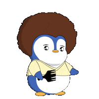 Hair Grooming Sticker by Pudgy Penguins