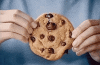 chocolate break GIF
