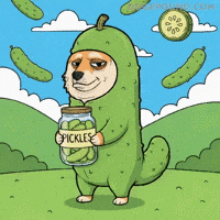 Shiba Inu Pickle GIF by Doge Pound