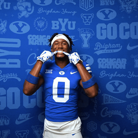 College Football Go Cougs GIF by BYU Cougars