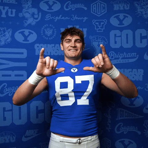 College Football Go Cougs GIF by BYU Cougars