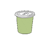 brawnandbrains coffee matcha coffee cup cold brew Sticker